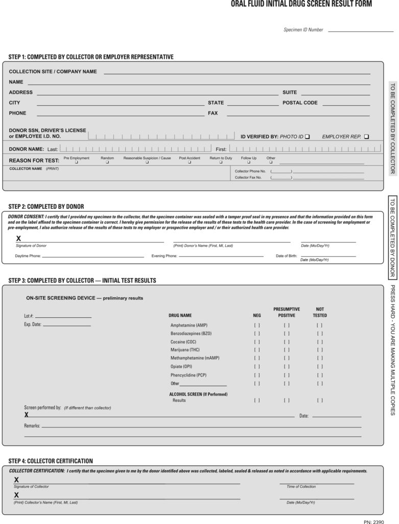 Printable Fake Drug Test Results Pdf Printable Word Searches